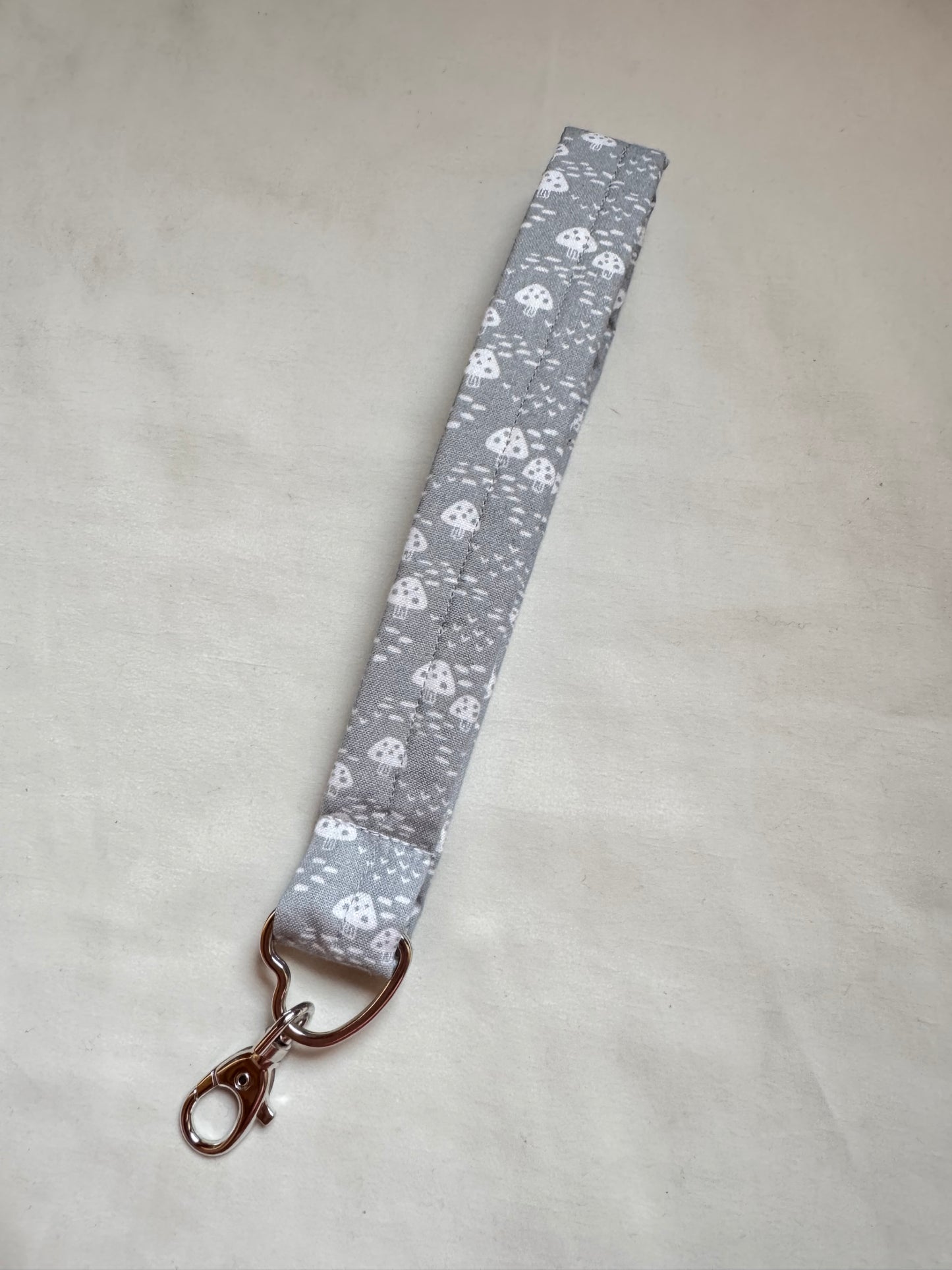 Handmade Mushroom Wristlet