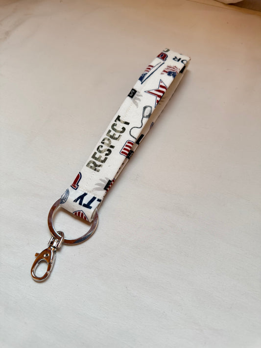 Handmade Military Wristlet