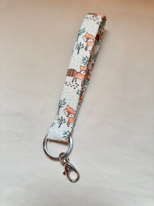 Handmade Fox Wristlet