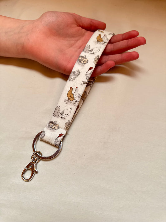 Handmade Chicken Wristlet