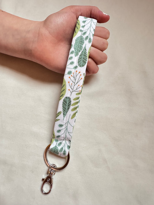 Handmade Leaf Wristlet