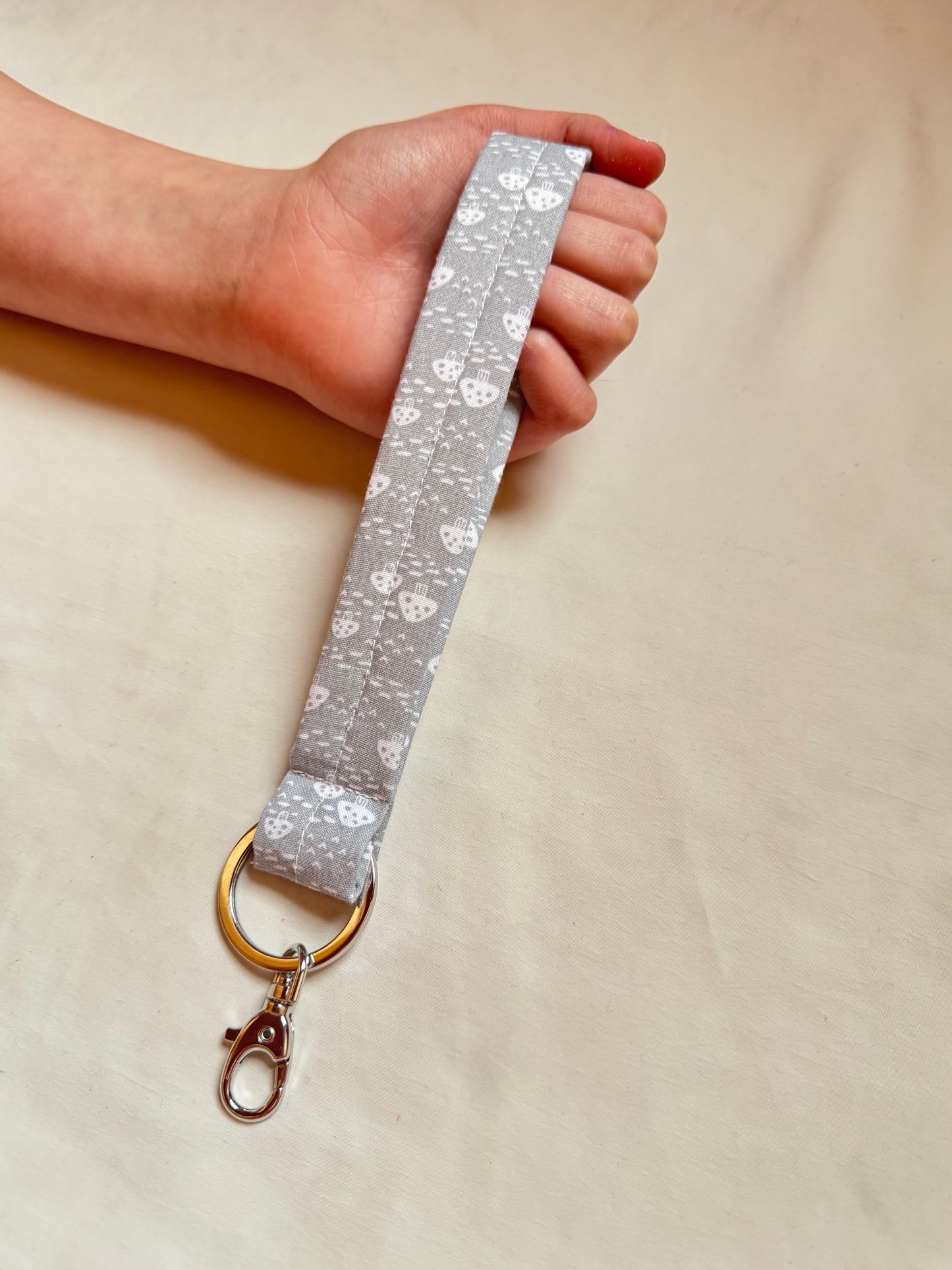 Handmade Mushroom Wristlet