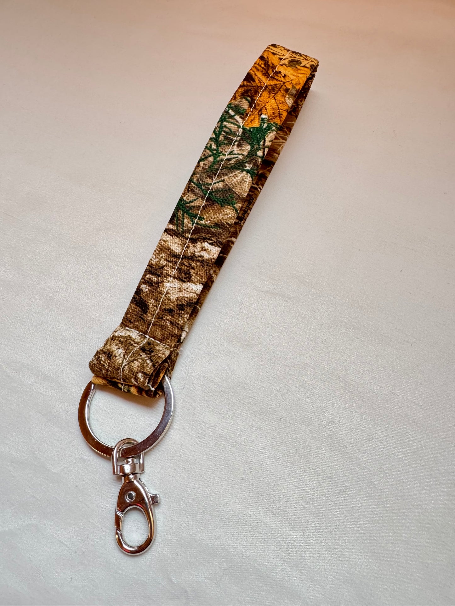 Handmade Real Tree Camo Wristlet