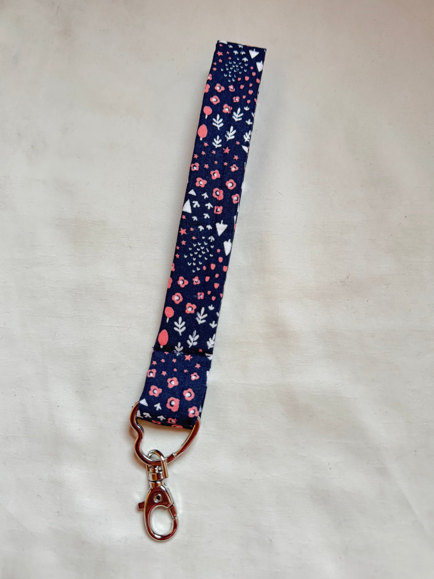 Handmade Floral Woodland Wristlet