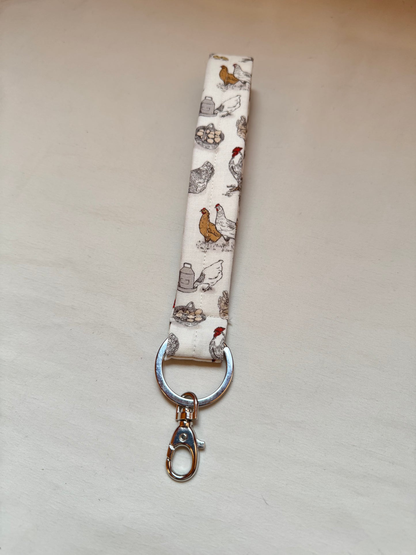 Handmade Chicken Wristlet