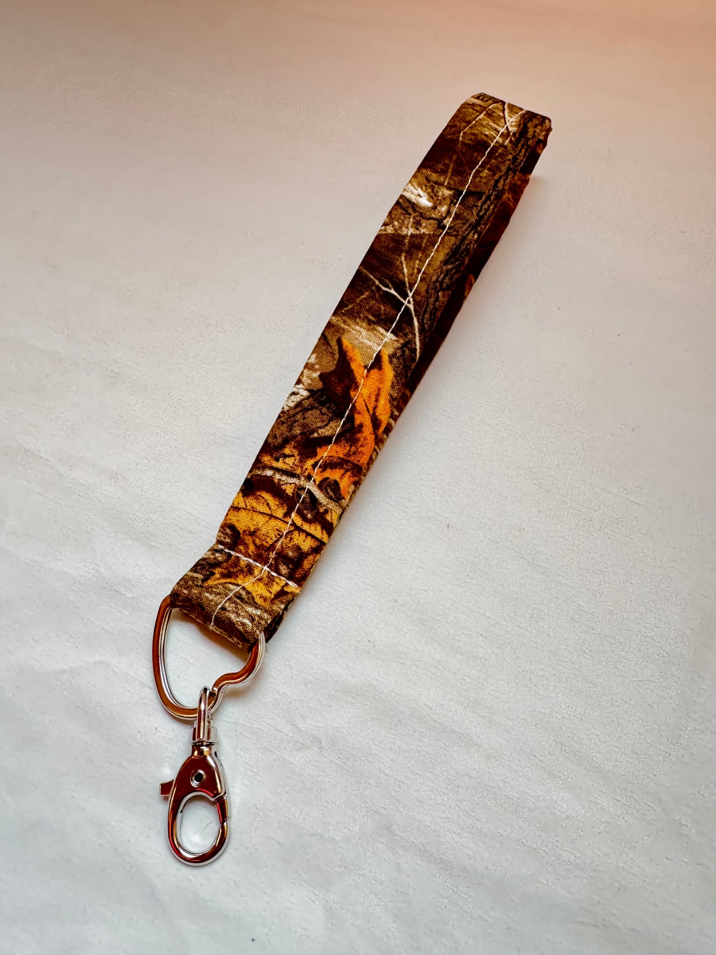 Handmade Real Tree Camo Wristlet