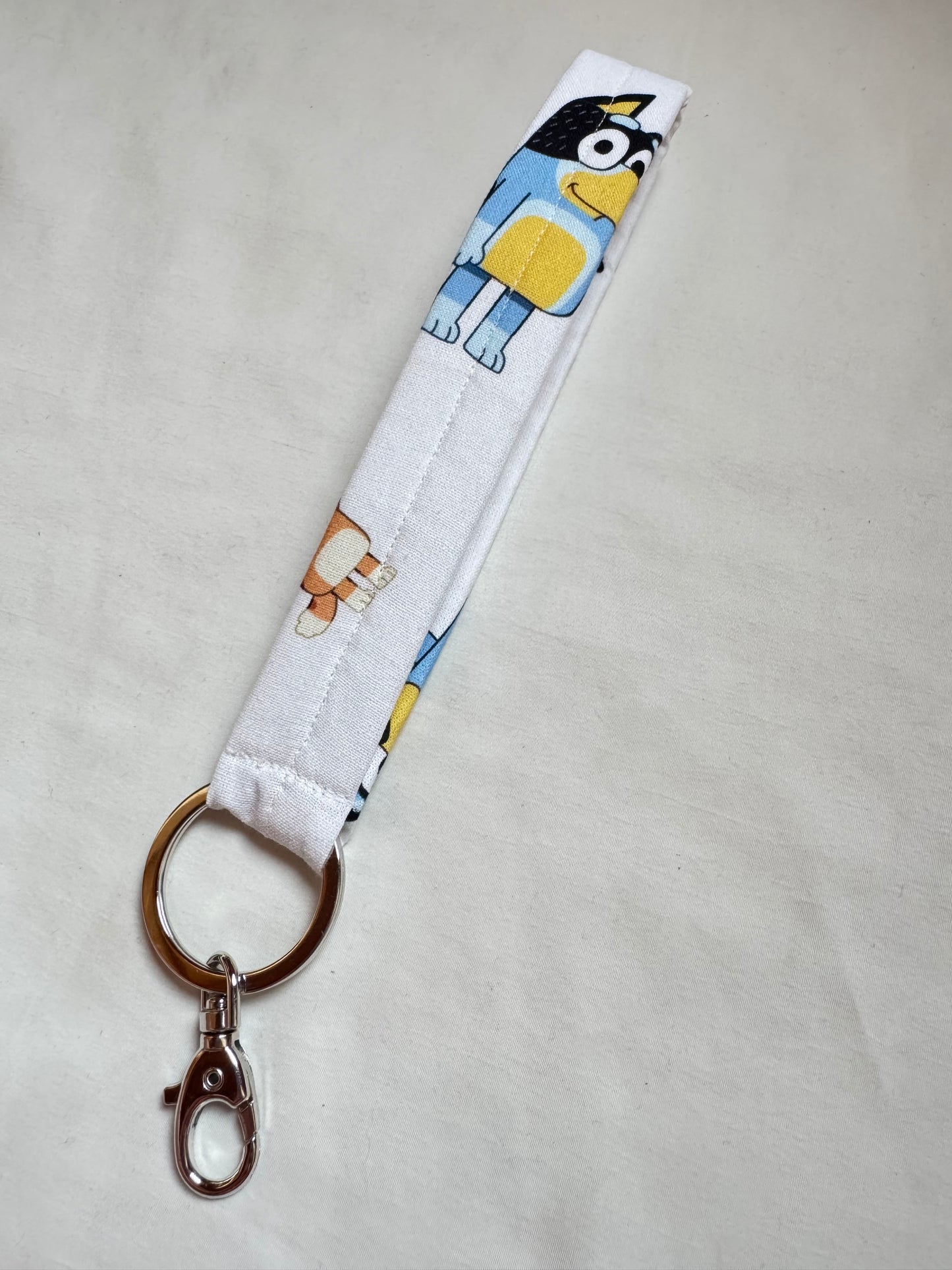 Handmade Bluey Wristlet