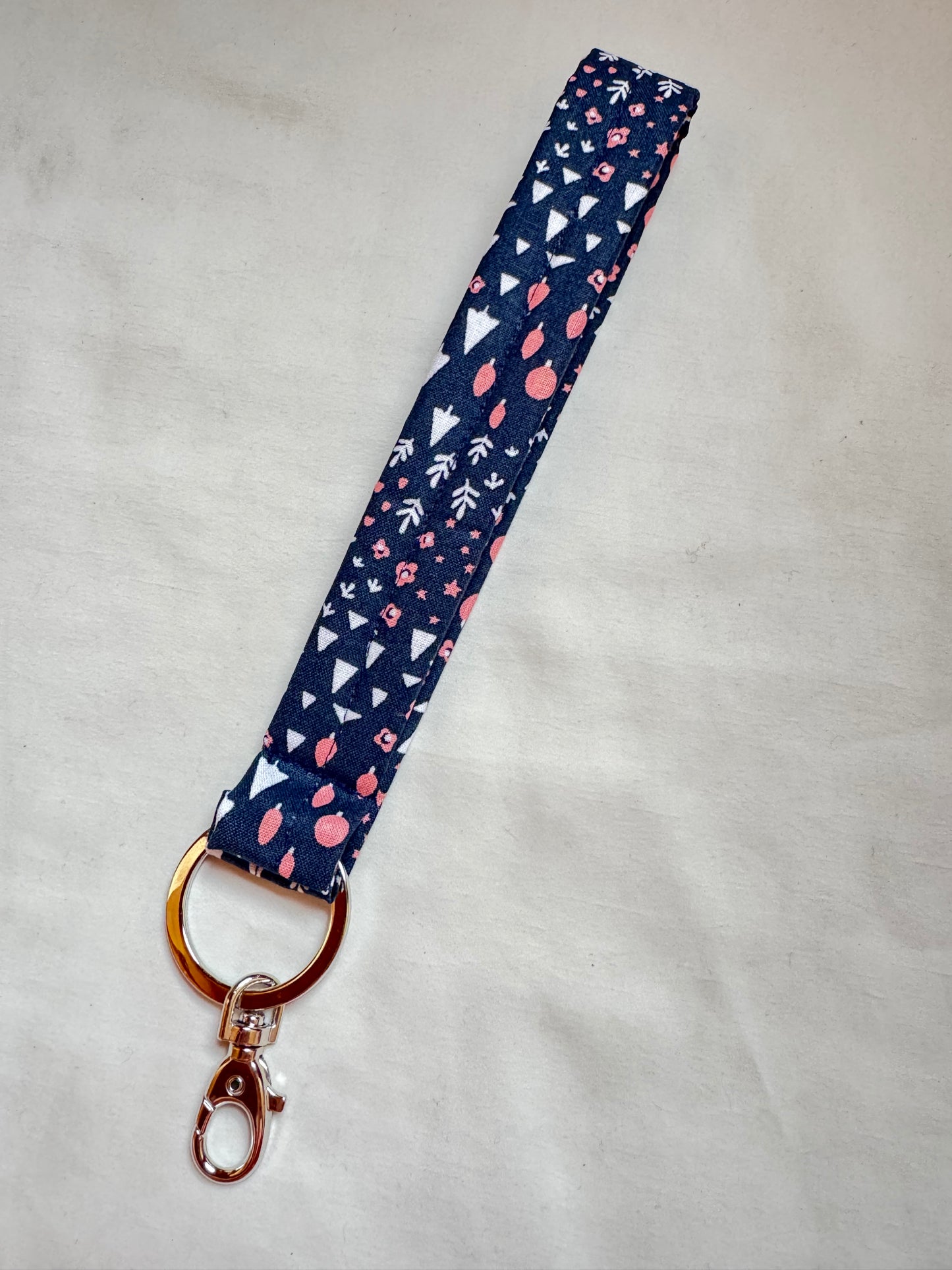 Handmade Floral Woodland Wristlet