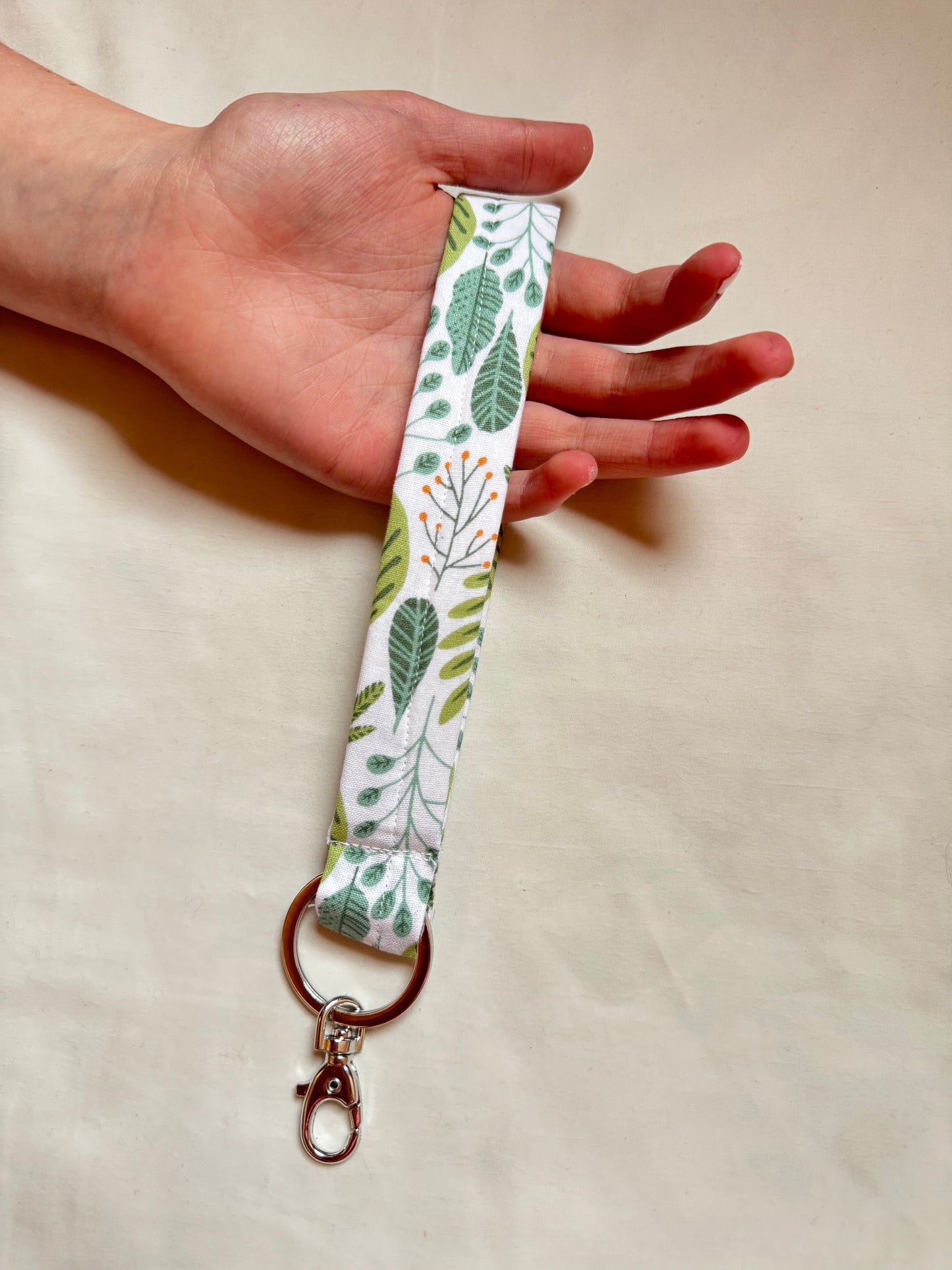 Handmade Leaf Wristlet