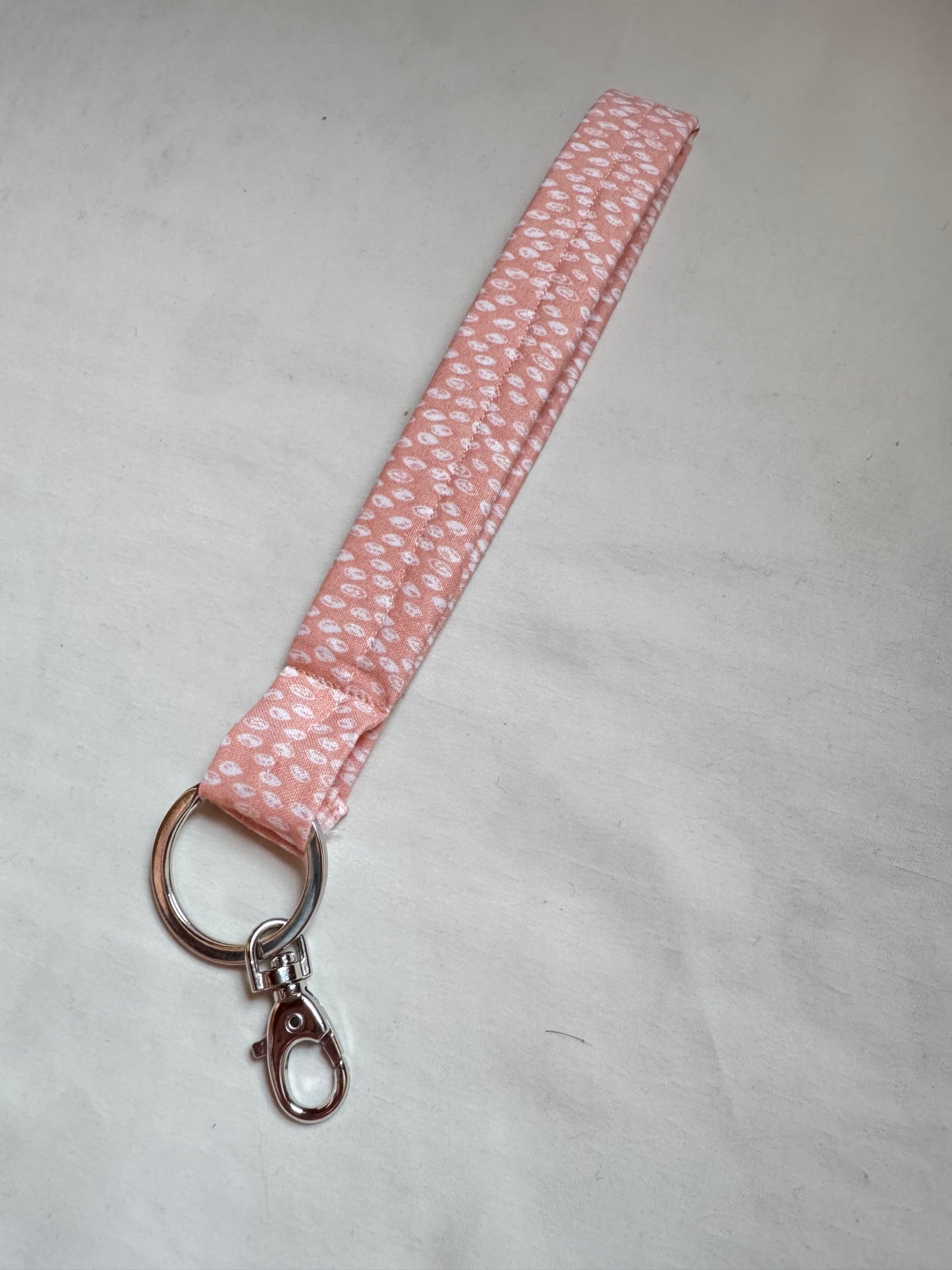 Handmade Pink Fawn Print Wristlet