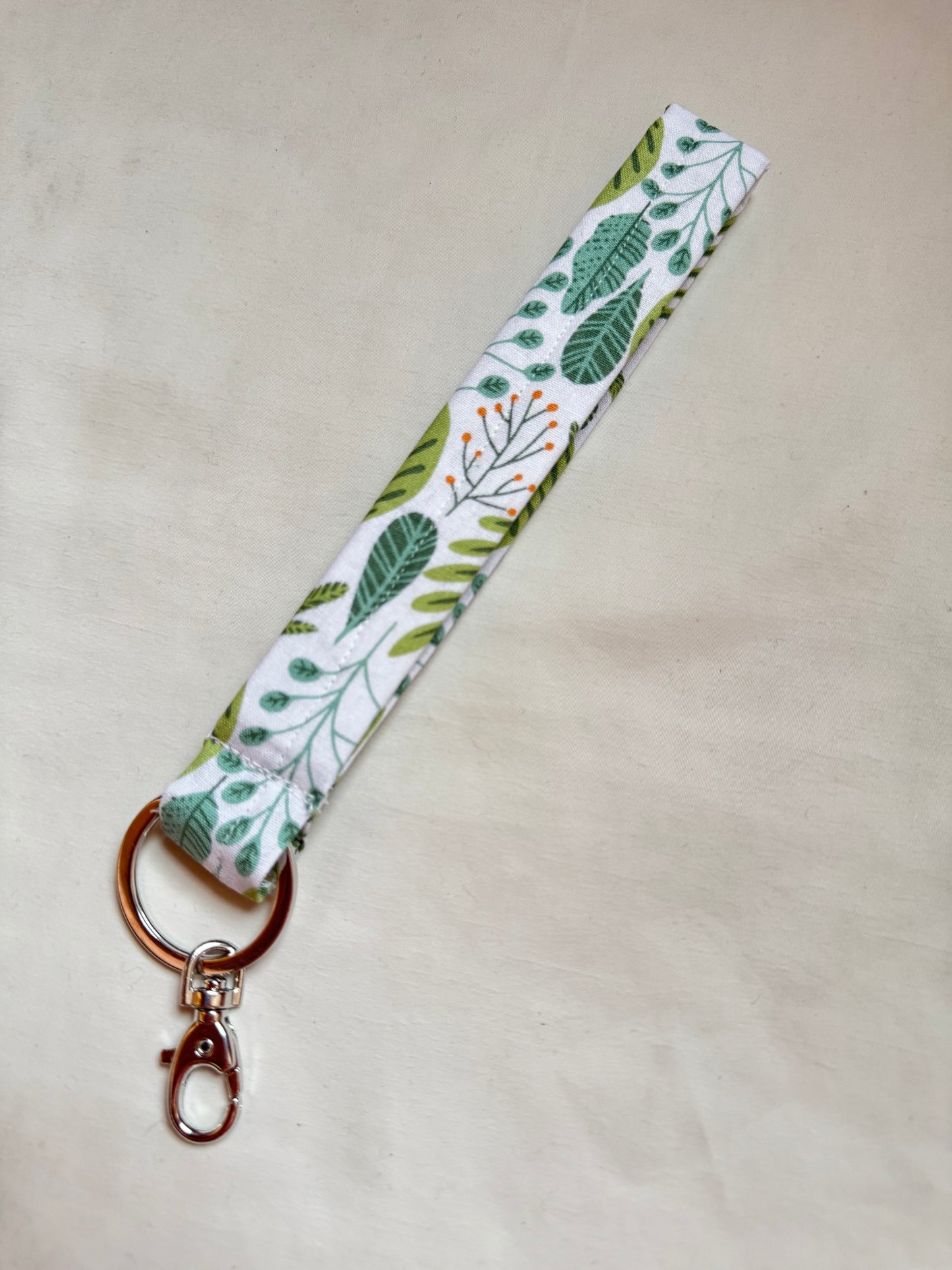 Handmade Leaf Wristlet