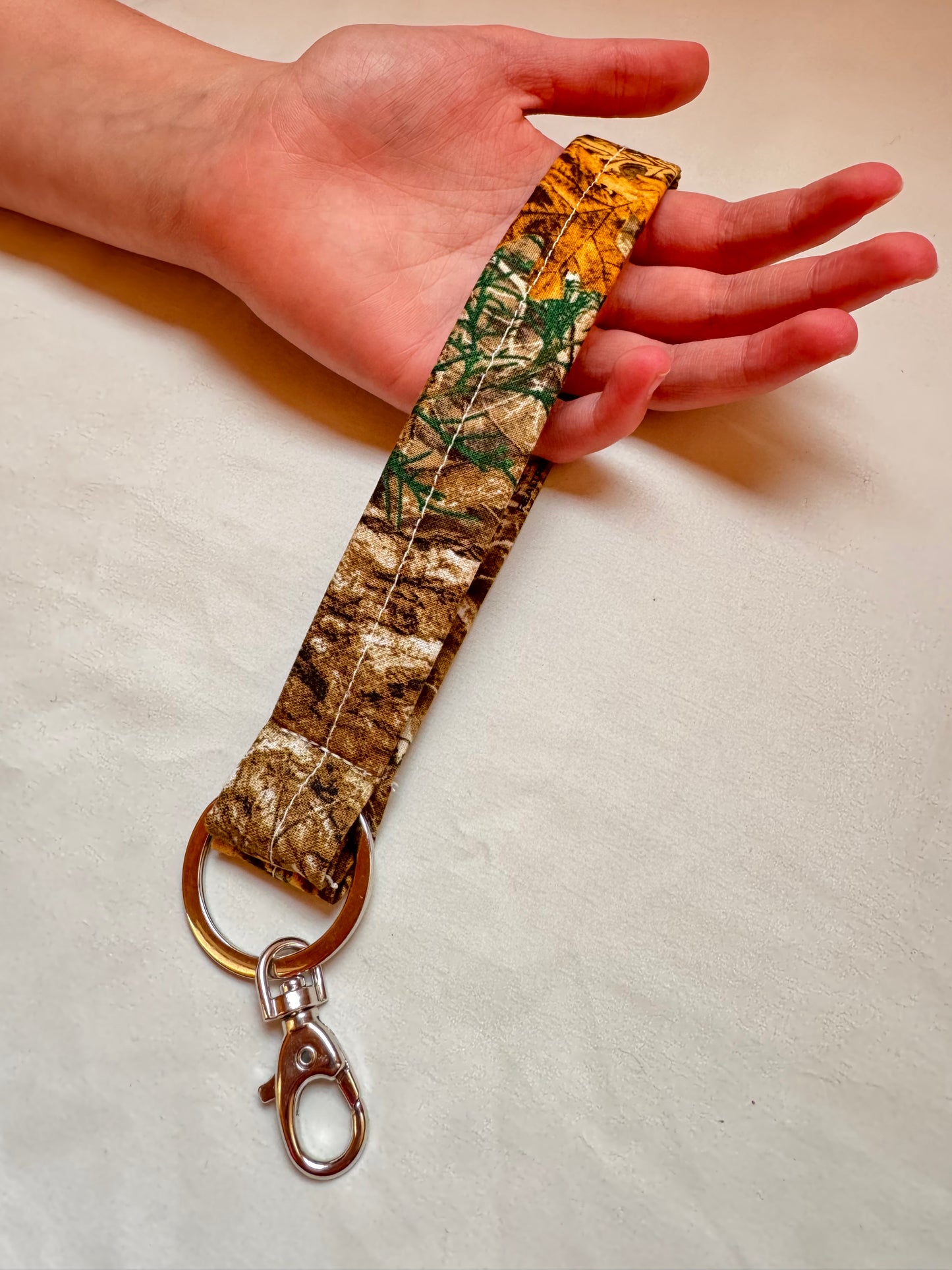 Handmade Real Tree Camo Wristlet